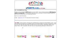 Desktop Screenshot of etamiya.com